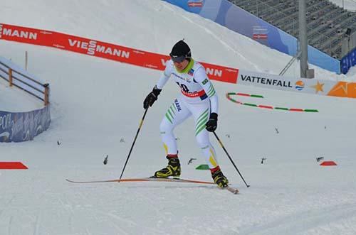 Mirlene Picin em preparação para etapa de Ski Cross Vountry  / Foto: Divulgação